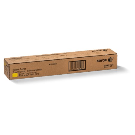 TONER ORIGINALE XEROX COLOR 550 560 570 006R01526 GIALLO