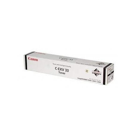 TONER ORIGINALE CANON C-EXV33 C-EXV 33 EXV33 IR 2520 NERO CEXV33