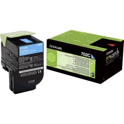 TONER ORIGINALE LEXMARK CS310 CS410 CS510 70C20C0 CIANO 1K