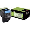 TONER ORIGINALE LEXMARK CS310 CS410 CS510 70C20C0 CIANO 1K