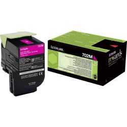 TONER ORIGINALE LEXMARK CS310 CS410 CS510 70C20M0 MAGENTA 1K