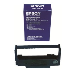 NASTRO MATRICE ORIGINALE NERO EPSON C43S015374 ERC38 ERC34 ERC30