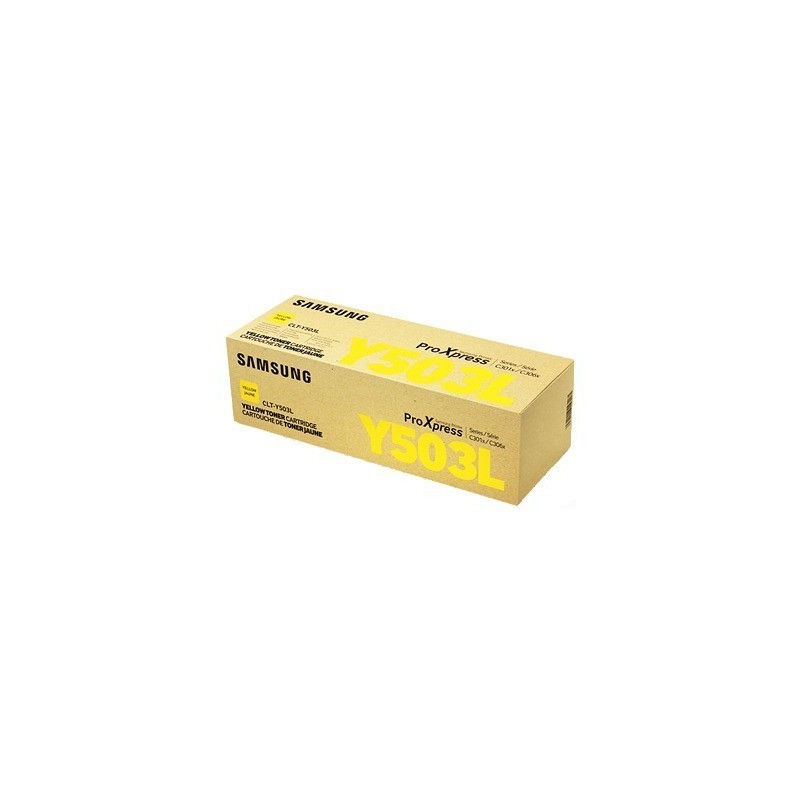 TONER ORIGINALE SAMSUNG CLT-Y503L GIALLO ProXpress C3000 C3010 SU491A