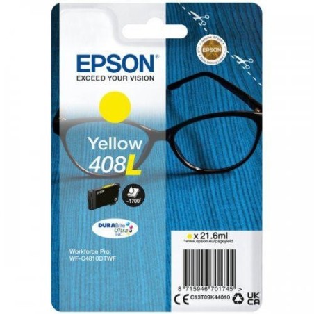 CARTUCCIA ORIGINALE EPSON T408L C13T09K44010 GIALLO WF-C4810DTWF 1.700 COPIE