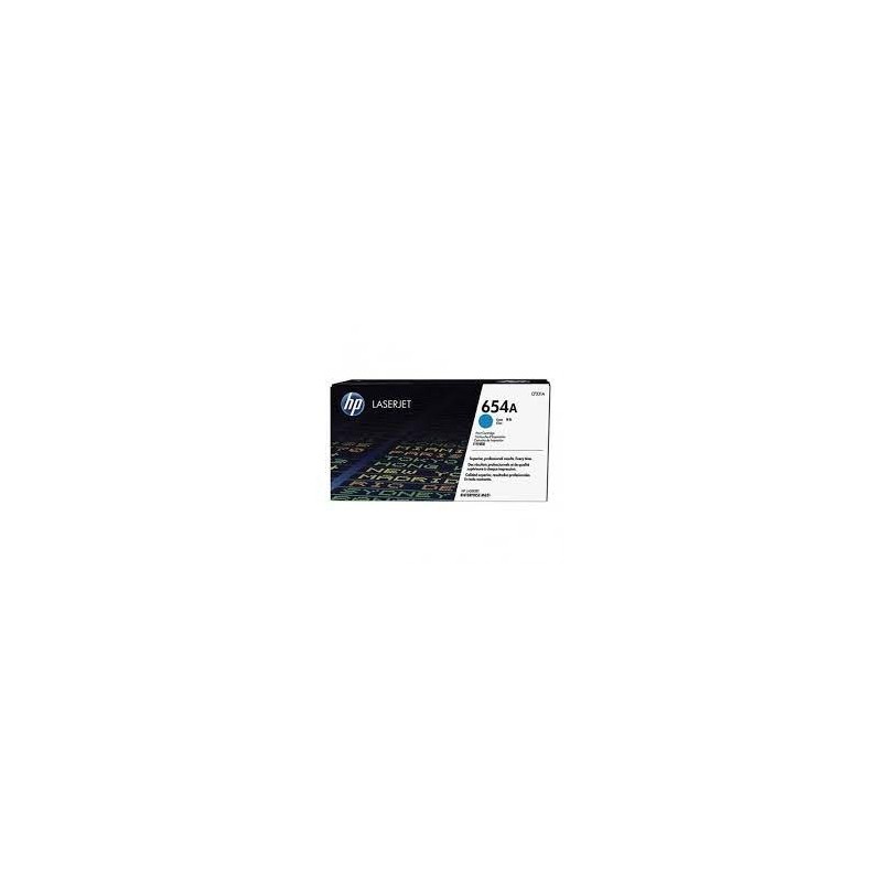 TONER ORIGINALE HP LaserJet Enterprise Flow M651 CF331A 654A CIANO