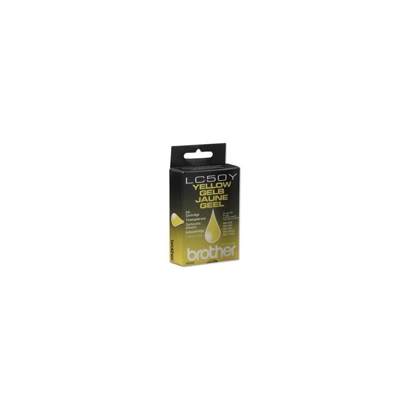 Cartuccia Compatibile BROTHER MFC 7300 MFC 7400 MFC 9200 LC-50Y LC-04YYellow