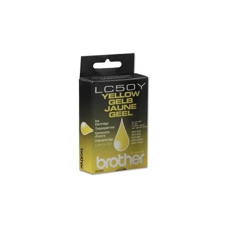 Cartuccia Compatibile BROTHER MFC 7300 MFC 7400 MFC 9200 LC-50Y LC-04YYellow