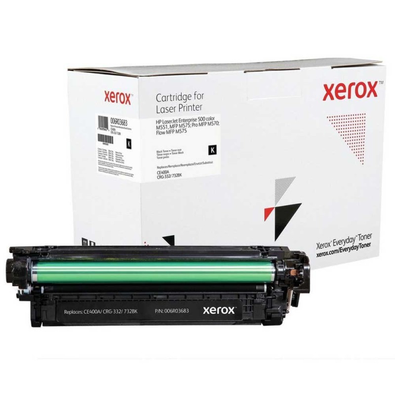 TONER ORIGINALE XEROX EVERYDAY 006R03683 HP LASERJET ENTERPRISE 500 M551 M575 CE400A 507A NERO