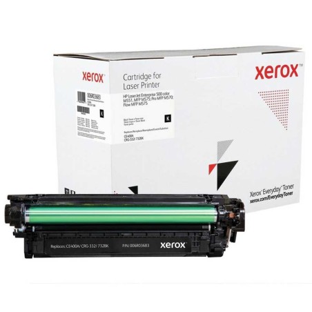 TONER ORIGINALE XEROX EVERYDAY 006R03683 HP LASERJET ENTERPRISE 500 M551 M575 CE400A 507A NERO