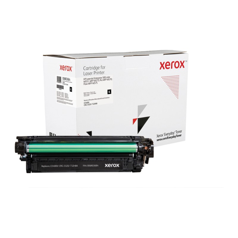 TONER ORIGINALE XEROX EVERYDAY 006R03687 HP LASERJET ENTERPRISE 500 M551 M575 CE403A CE403AC CE403YC 507A MAGENTA