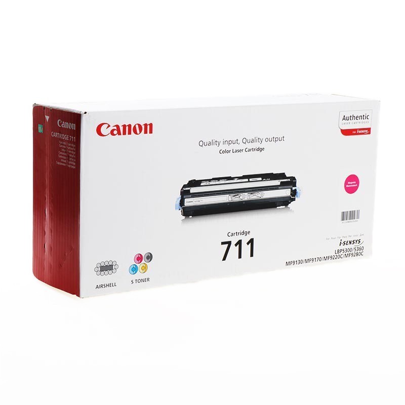 TONER ORIGINALE CANON LBP 5300 MF 9130 711M 1658B002 MAGENTA