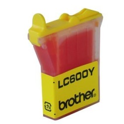 Cartuccia Compatibile BROTHER MFC 3100 MFC 3200 MFC 5100 FAX1800 Yellow  LC-600Y