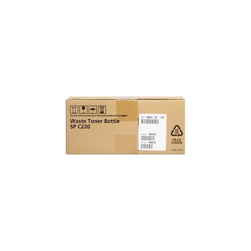VASCHETTA DI RECUPERO RICOH ORIGINALE 406043 SP-C220 25000 COPIE