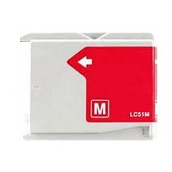 CARTUCCIA COMPATIBILE BROTHER LC51M LC1000M LC960M LC970M MAGENTA DCP-130C