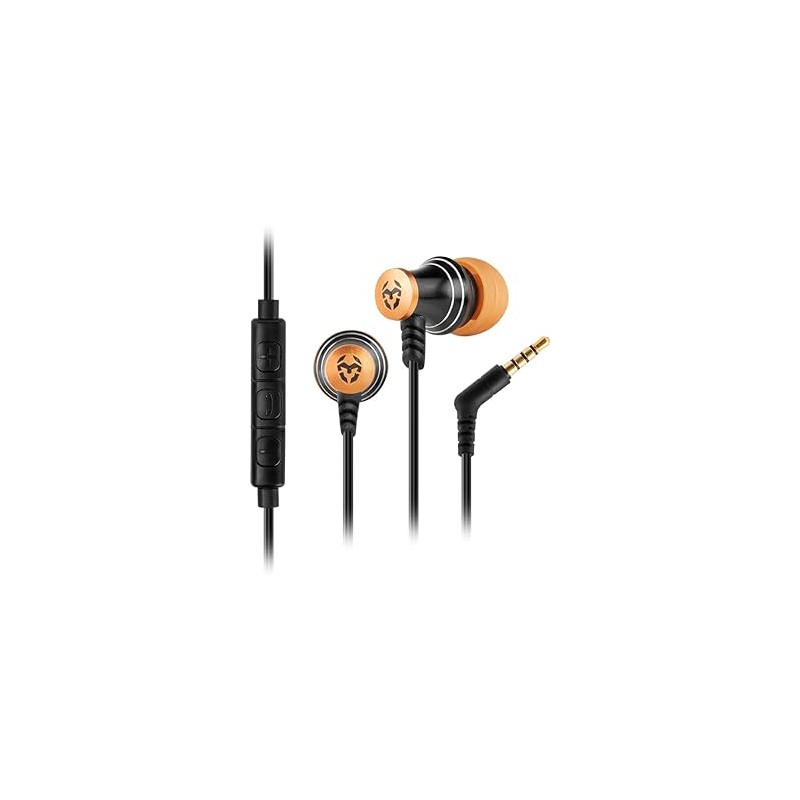 CUFFIE DA GAMING Krom Kinear In-Ear con Microfono Multipiattaforma NXKROMKINEAR