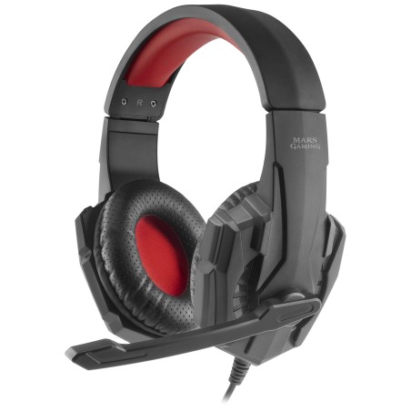 CUFFIE GAMING MARS MH020 con microfono pieghevole Archetto regolabile Cuscinetti imbottiti