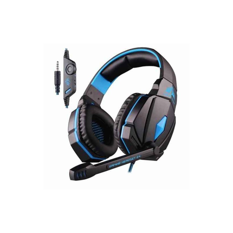 CUFFIE GAMING CS0195 Coolsound G4 con microfono Archetto regolabile Cuscinetti auricolari imbottiti