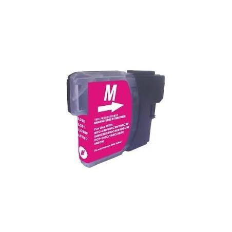 CARTUCCIA COMPATIBILE BROTHER DCP 145C MFC 290C MFC 250C LC-980XLM LC-1100XLM MAGENTA