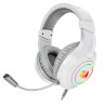 CUFFIE GAMING REDRAGON H260W Hylas con microfono flessibile Illuminazione RGB