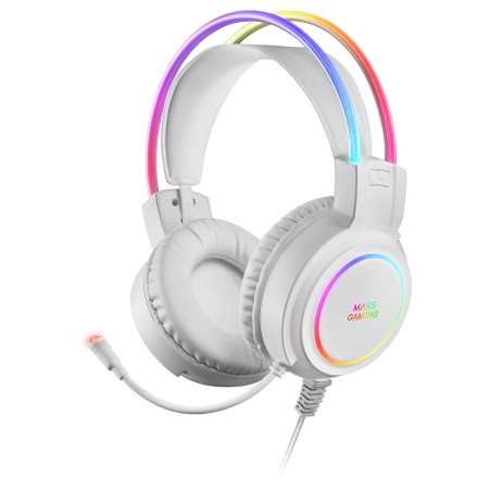 CUFFIE GAMING MARS MH320 con microfono flessibile Illuminazione RGB