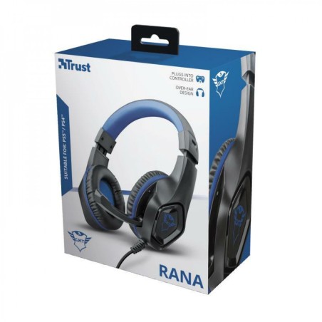 CUFFIE GAMING TRUST GXT 404B Rana con microfono Compatibili con PS4 e PS5