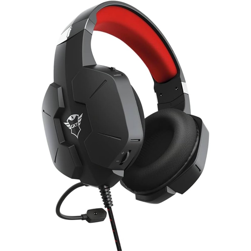 CUFFIE GAMING TRUST GXT 323 CARUS CON MICROFONO FLESSIBILE 23652