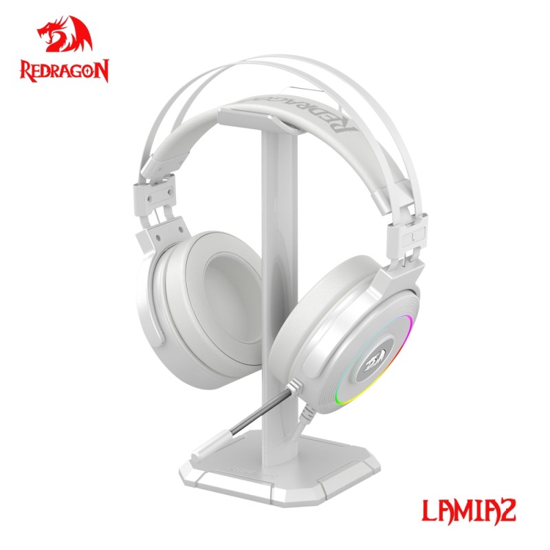 CUFFIE GAMING REDRAGON H320W Lamia 2 con microfono flessibile Audio 7.1