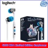 CUFFIETTE GAMING LOGITECH G333 con microfono Adattatore USB-C AZZURRI