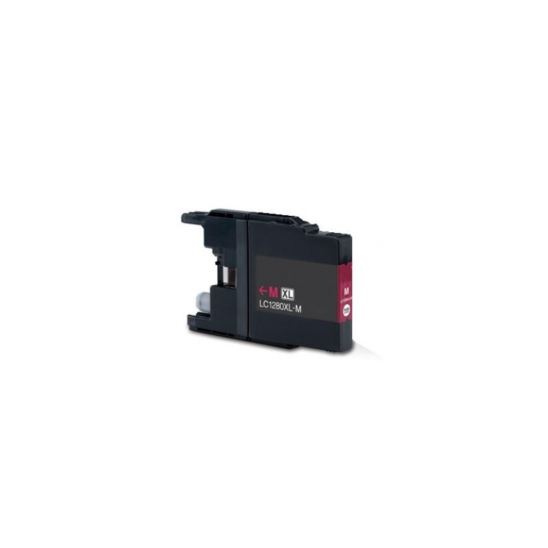 CARTUCCIA COMPATIBILE BROTHER MFC-J 6510 MAGENTA LC-1280M LC1280M