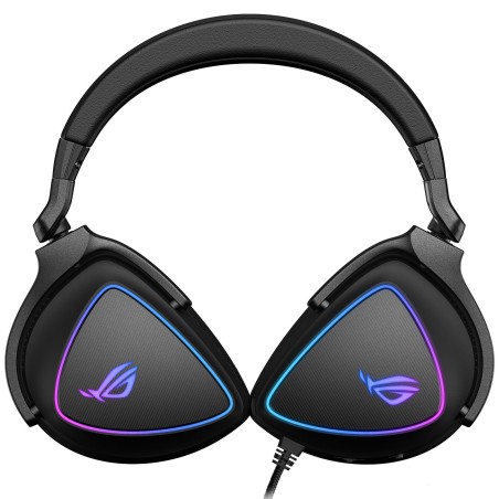 CUFFIE GAMING ASUS ROG DELTA S ANIMATE con microfono - 2 schermi AniMe Matrix™