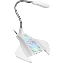 MICROFONO GAMING MARS MMICW da tavolo con collo flessibile USB