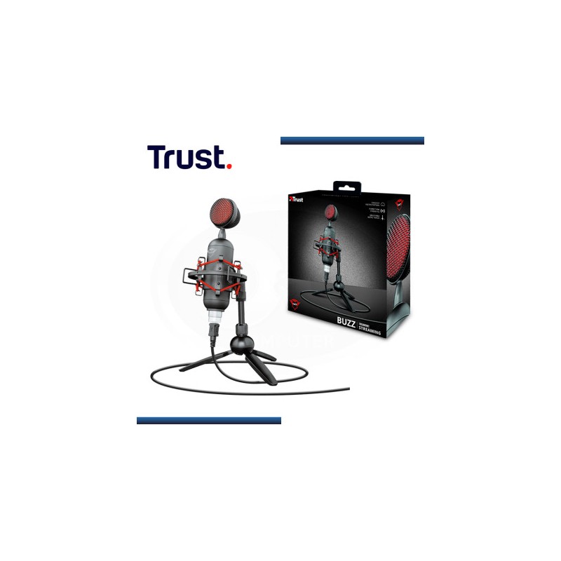MICROFONO GAMING TRUST GXT 244 Buzz Microfono USB per Streaming