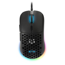 MOUSE GAMING SHARKOON Light² 180 12000 dpi 6 pulsanti programmabili