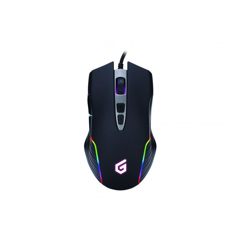 MOUSE GAMING DJEBBEL03B USB 7200 dpi - 7 pulsanti programmabili