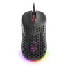MOUSE GAMING MARS MM55 12800 dpi Alloggiamento del pannello perforato