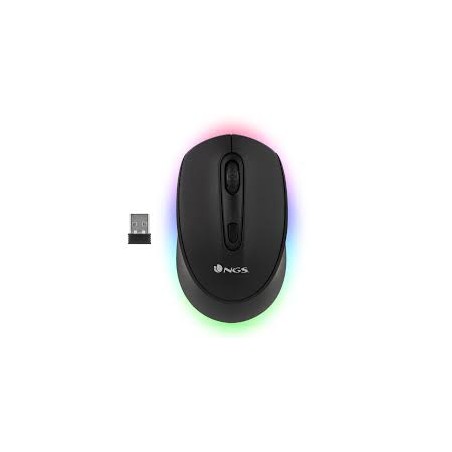 MOUSE GAMING NGS SMOGMINT-RB USB Wireless 2400 dpi Illuminazione LED RGB