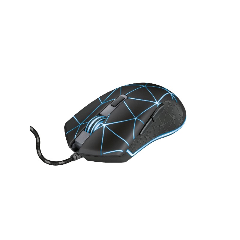 MOUSE GAMING TRUST GXT 133 Locx 4000 dpi 6 pulsanti Illuminazione LED