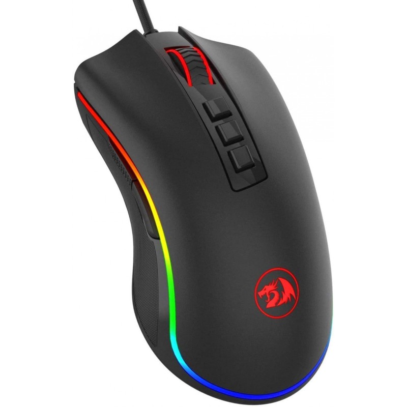 MOUSE GAMING MARS USB M711 Cobra NERO 1000 dpi 7 pulsanti programmabili
