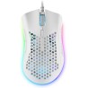 MOUSE GAMING MARS MMEX 32000 dpi Alloggiamento del pannello perforato BIANCO