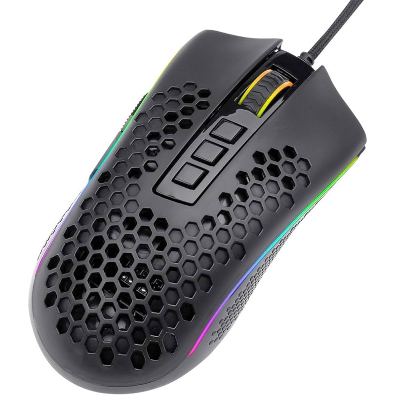 MOUSE GAMING REDRAGON Storm Elite M988 Raton 32000 dpi - 8 pulsanti programmabili
