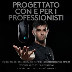 MOUSE GAMING LOGITECH WIRELESS G903 Lightspeed 16.000 dpi 10 pulsanti programmabili