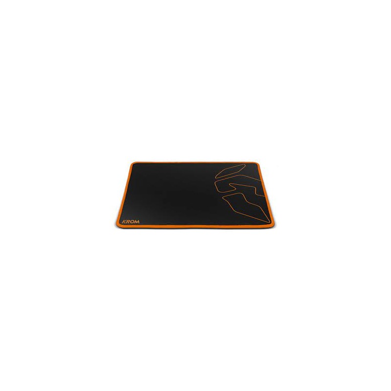 TAPPETINO MOUSE GAMING KROM Knout Speed ​​​​Nero Superficie in Microfibra