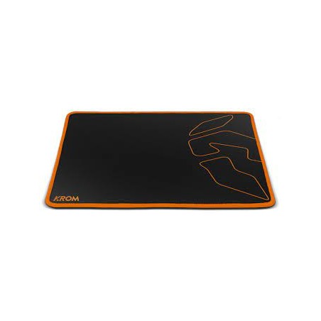 TAPPETINO MOUSE GAMING KROM Knout Kontrol Superficie in microfibra Base in gomma
