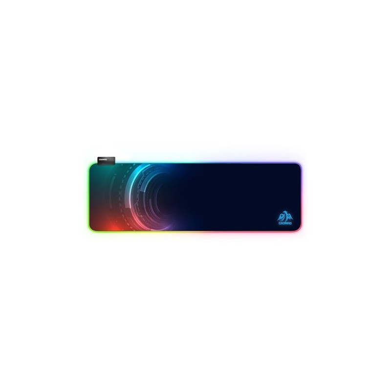 TAPPETINO MOUSE GAMING CROMAD PRO XXL Illuminazione LED RGB Bordi rinforzati