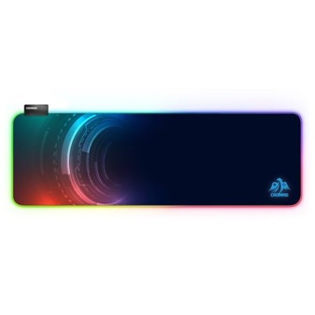 TAPPETINO MOUSE GAMING CROMAD PRO XXL Illuminazione LED RGB Bordi rinforzati
