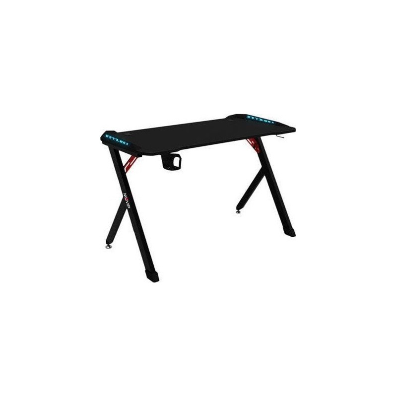 TAVOLO GAMING MUVIP PRO1200 in Fibra di Carbonio con Luce RGB Solido