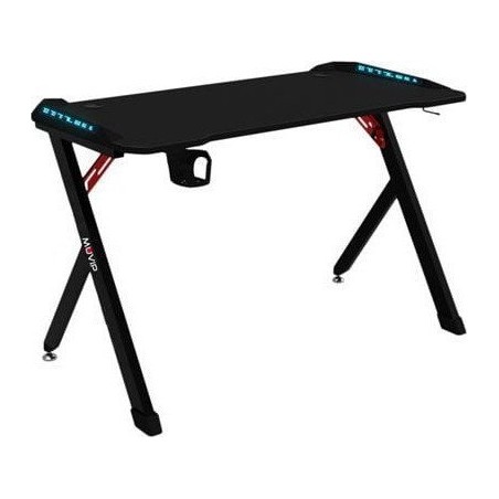 TAVOLO GAMING MUVIP PRO1200 in Fibra di Carbonio con Luce RGB Solido
