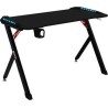 TAVOLO GAMING MUVIP PRO1200 in Fibra di Carbonio con Luce RGB Solido