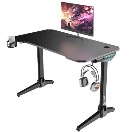 TAVOLO GAMING MUVIP PRO700 in Fibra di Carbonio Illuminazione RGB