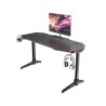 TAVOLO GAMING MUVIP PRO800 XL in Fibra di Carbonio con Luce RGB - Solido